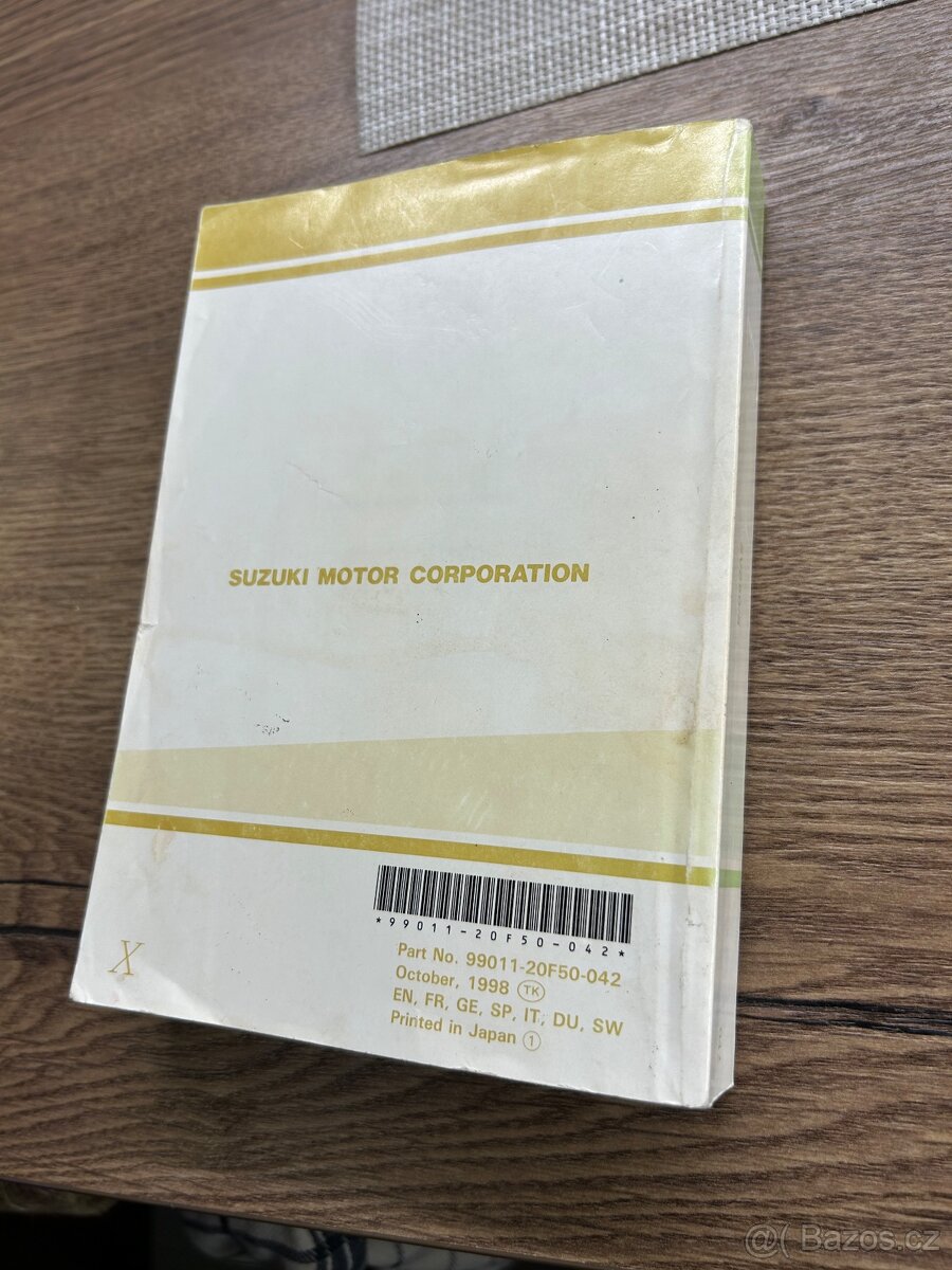 Suzuki SV650 manual - 2