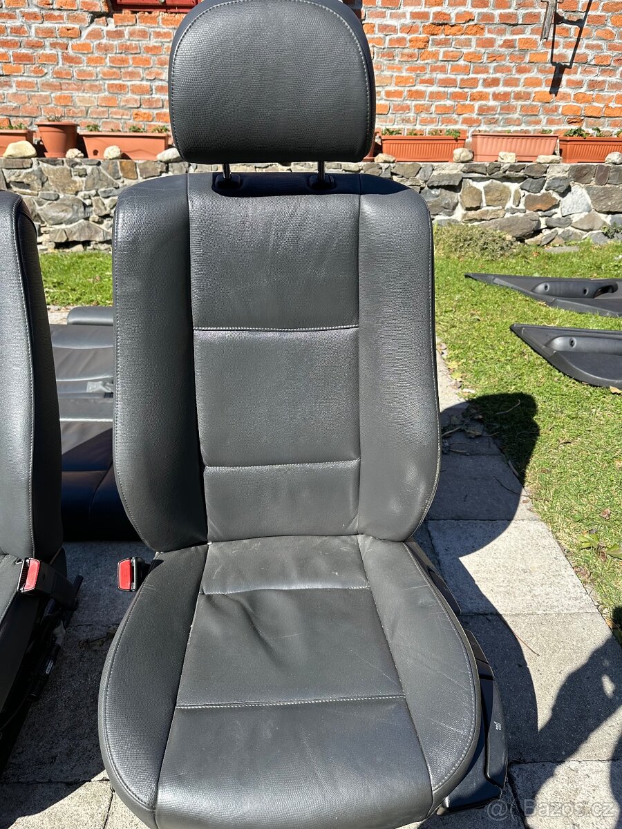 kožený interiér E46 - 2