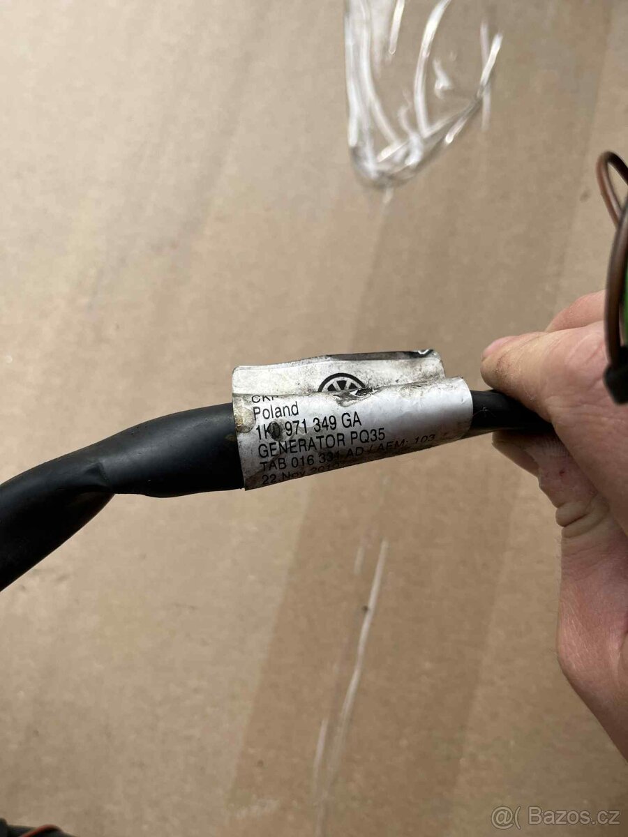 Svazek el. instalace alternátoru Superb 2 CFFB CFGB - 2