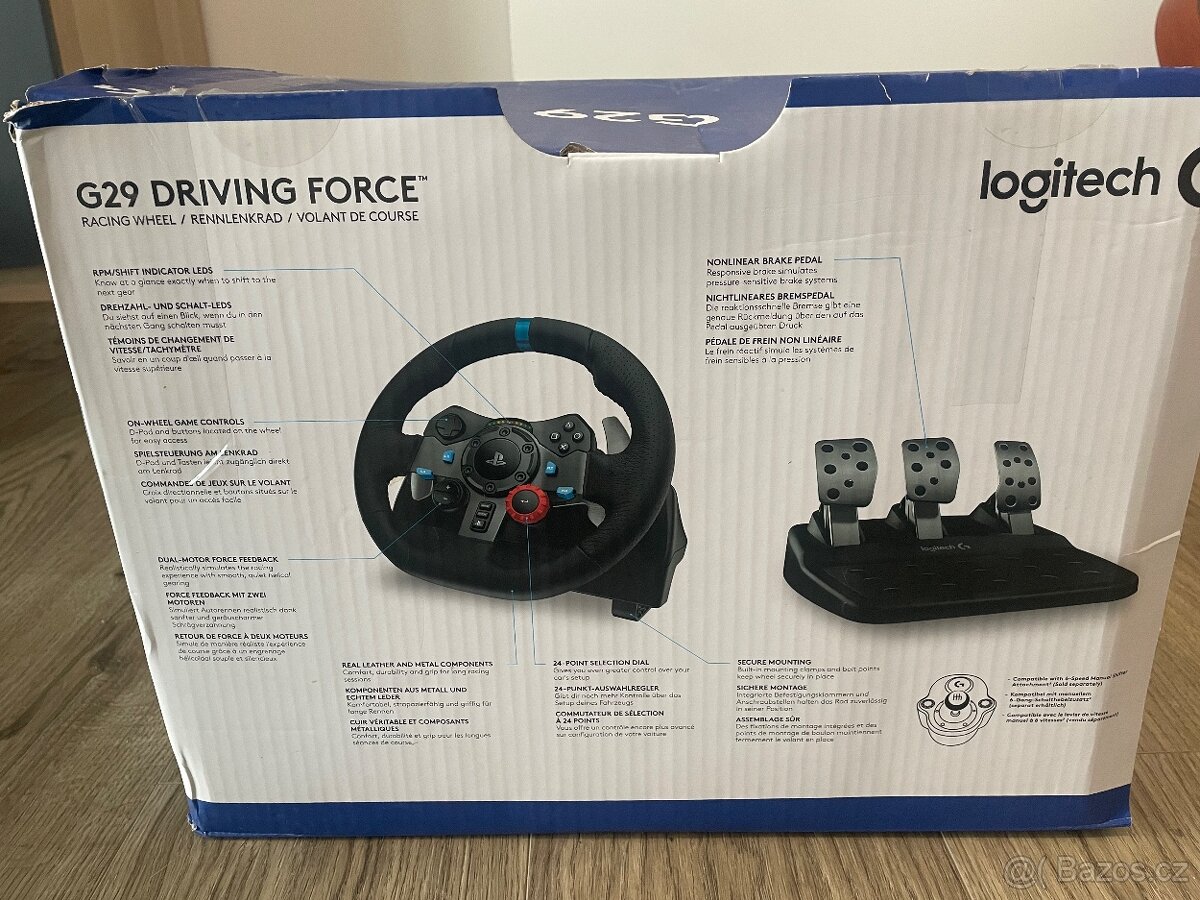 Herní volant Logitech G29 Driving Force + stojan - 2