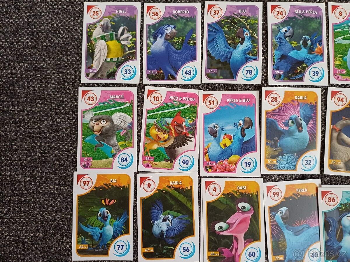 Kartičky Rio 2 - 2