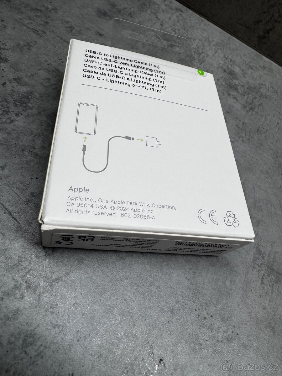 Kabel IPhone Lightning 1m - usb C - 2