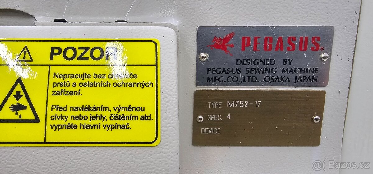 šicí stroj PEGASUS PFAFF M752-17 - 2