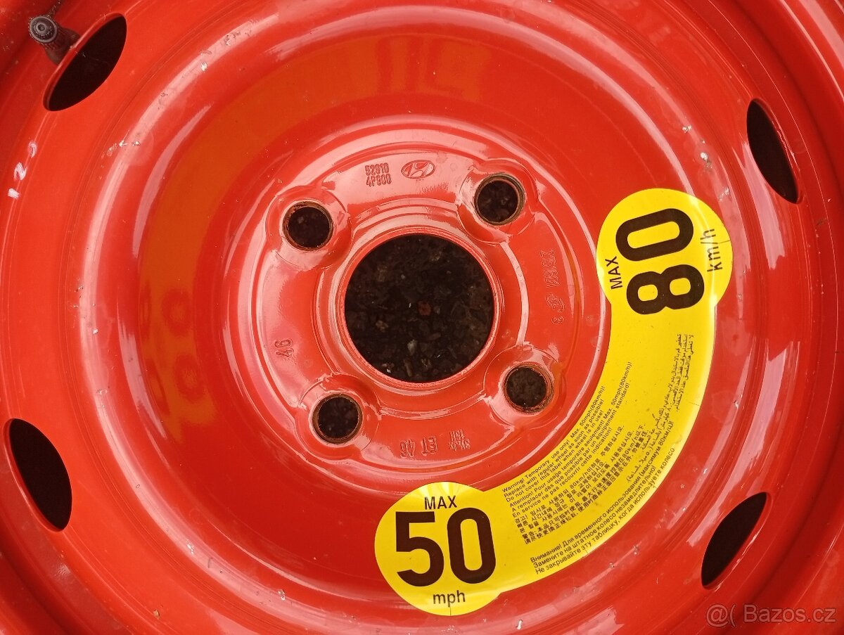 HYUNDAI I20, IX20 REZERVA DOJEZDOVÁ NOVÁ NIKDY NEPOUŽITÁ - 2