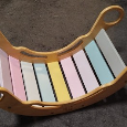 Dětská dřevěná houpací duha 5v1 (Montessori) - 2