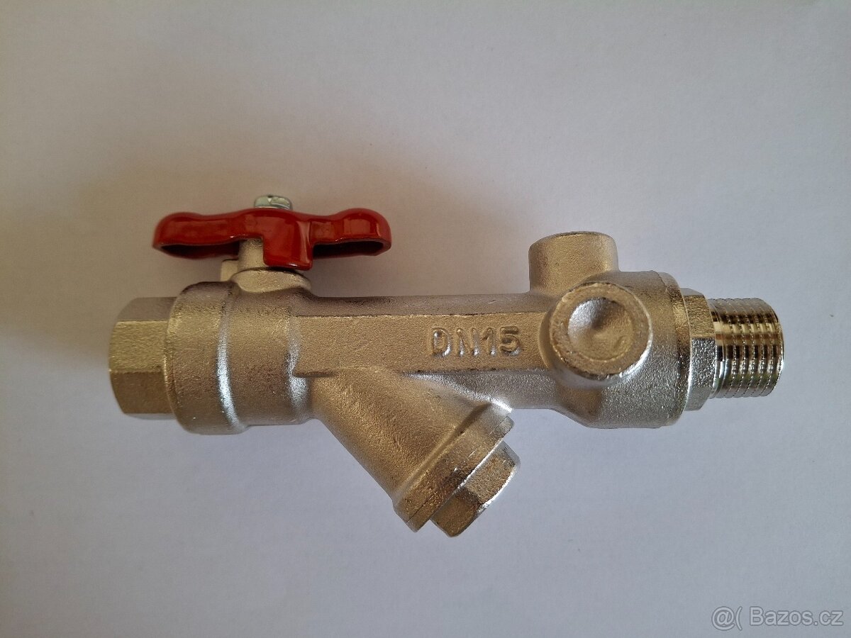 Kulový kohout s filtrem 3/4", 6 ks - 2