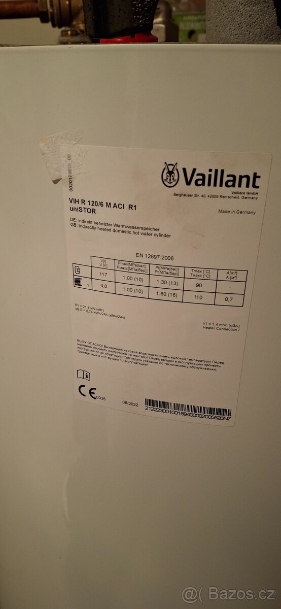 Vailant 120 litru - 2