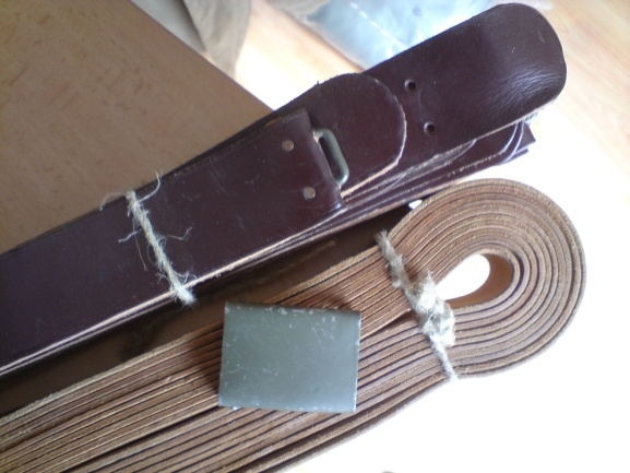 Nový vojenský socialistický pásek opasek záklaďák ČSLA 130cm - 2