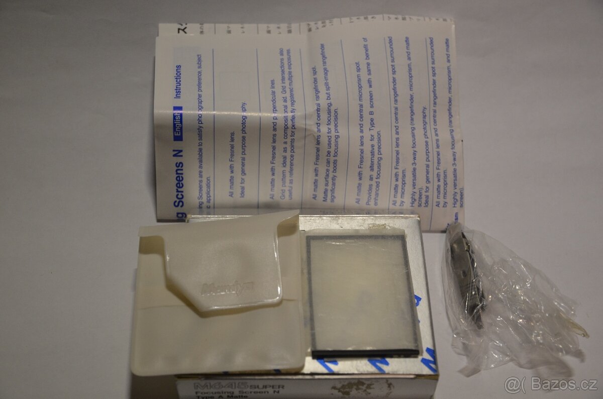 Mamiya 645 Super ostřící matnice N typu A - 2