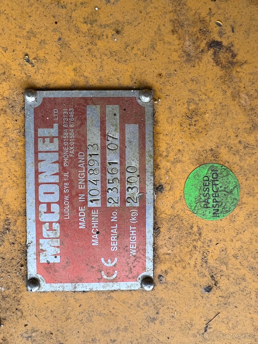 Plošný mulčovač McConnel - 2