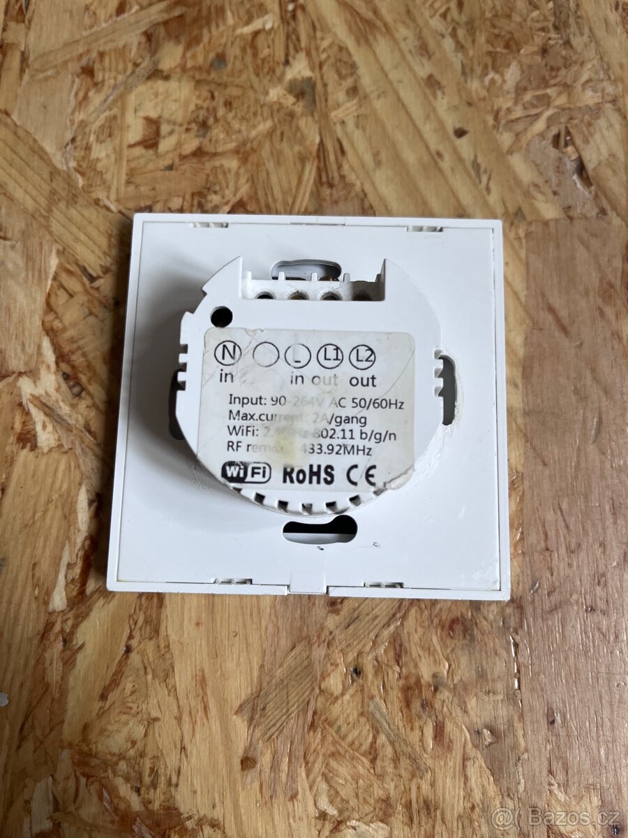 Sonoff Touch T1 - dvouokruhový chytrý vypínač - 2