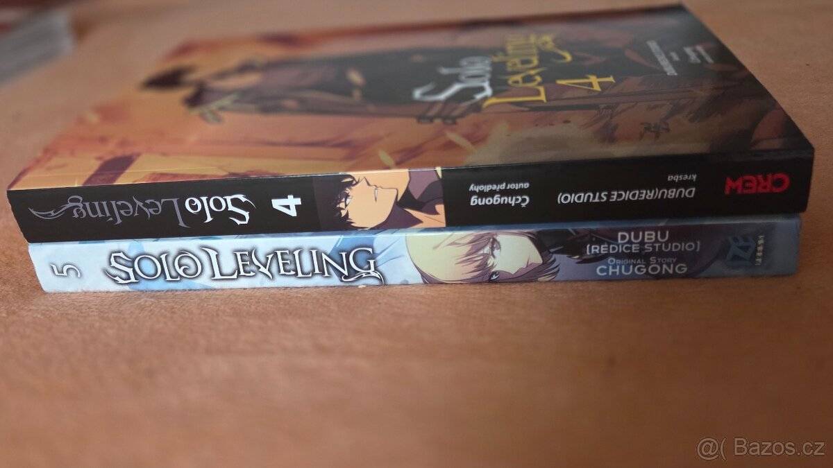 Solo leveling - velké manga knihy, díly 4,5 - 2