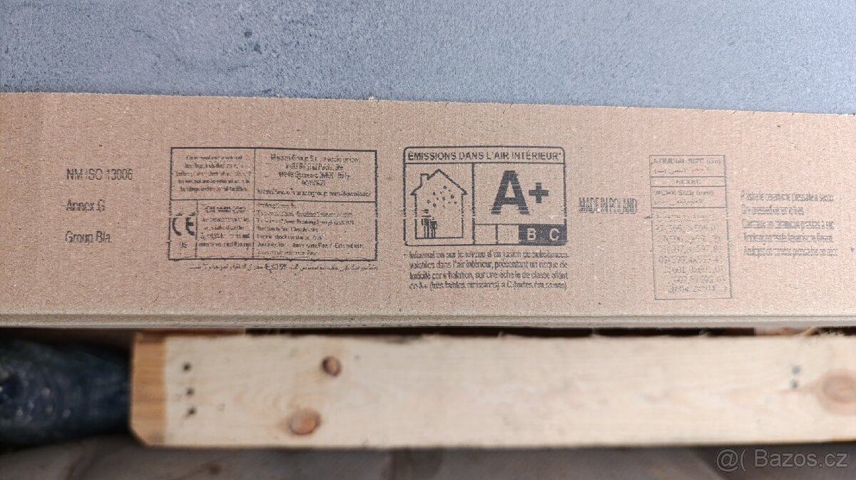 Dlažba KONZEPT Antracite rett. 60x60x8. 73.4m2 (350kč/m2) - 2