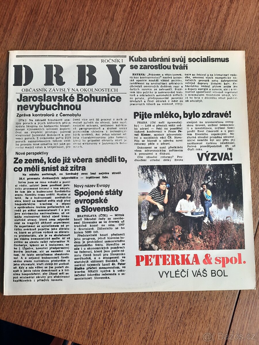 LP Peterka a spol. Vyléčí váš bol 1990 - 2