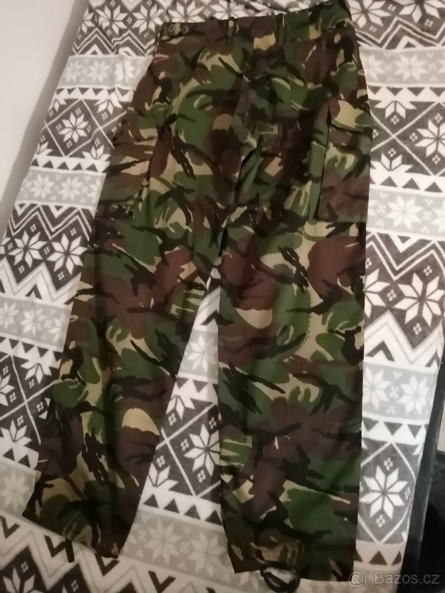3x Britské vojenské kalhoty - 2