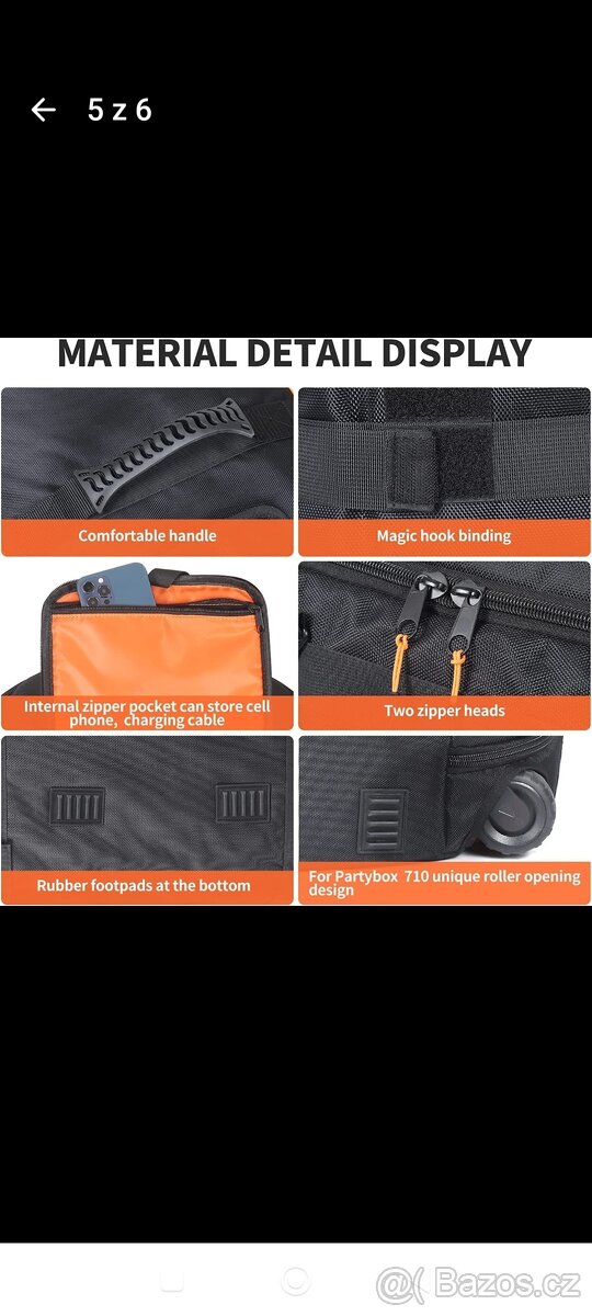 Prodám na JBL 710 OBAL TAŠKU - 2