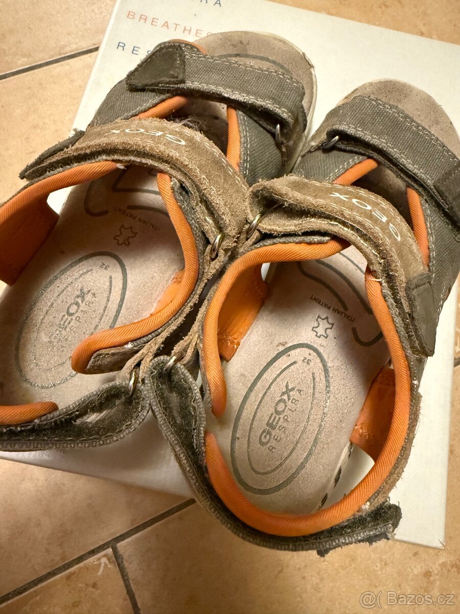 Semišové sandály Geox - 2