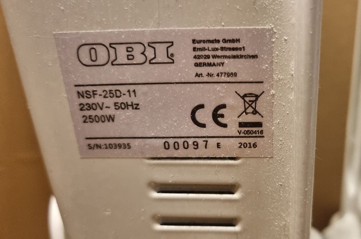 Olejovy radiator - 2