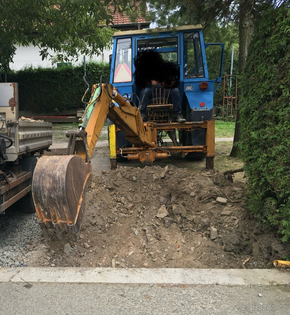 Podkop UNC předělaný za traktor - 2