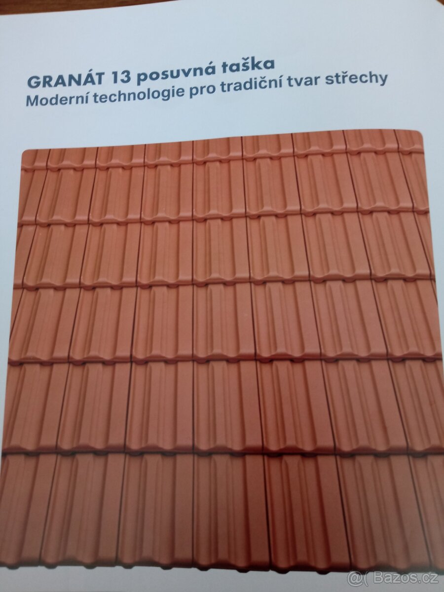 Pálená střešní taška Bramac Granát 13 - 2