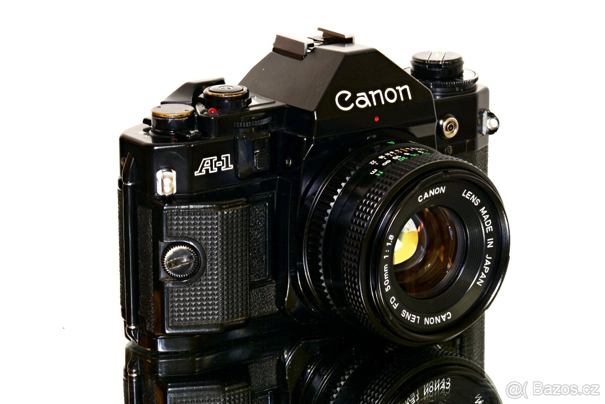 Canon A1 + FD 1,8/50mm po SERVISU - 2