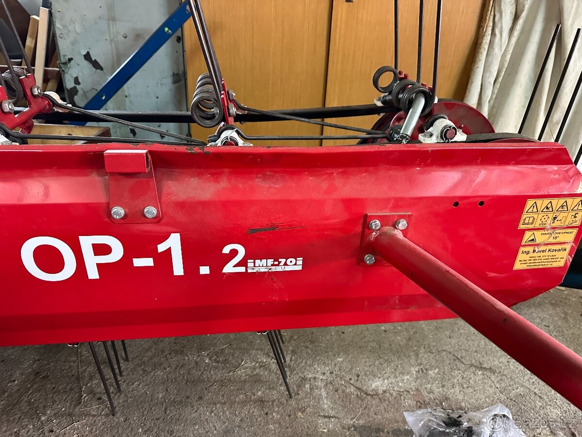 Obraceč a shrnovač OP 1,2 MF 70 - 2
