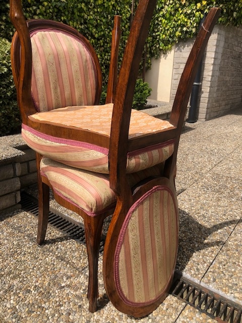 2ks židle biedermeier - 2