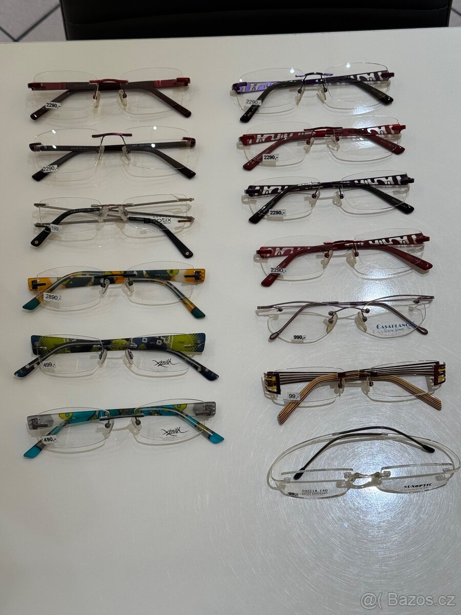 Kolekce 13 vrtaných brýlí – nové, nepoužité - 2