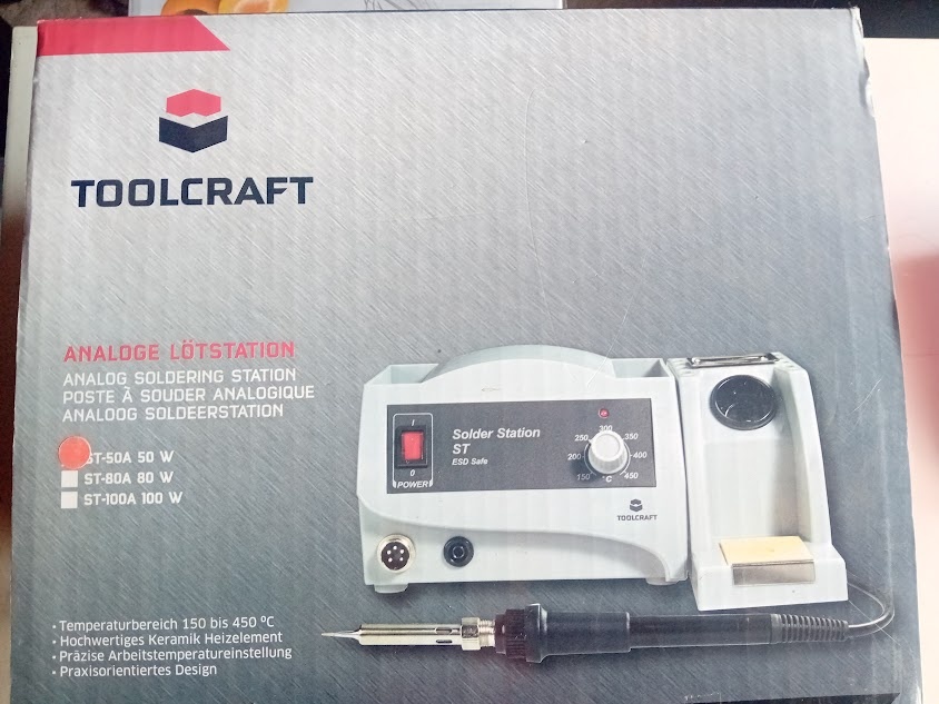 Analogová pájecí stanice TOOLCRAFT - 2