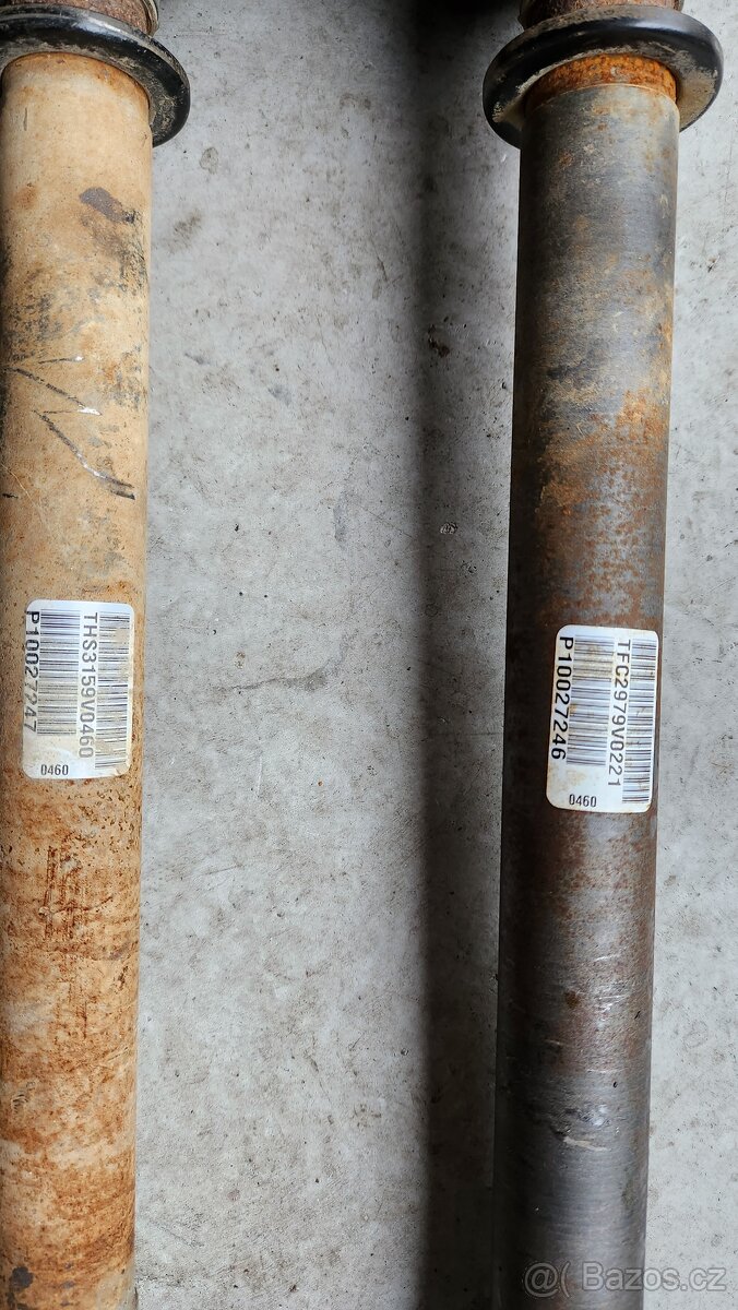 Poloosy Jeep Wrangler JL EU - originál - 2