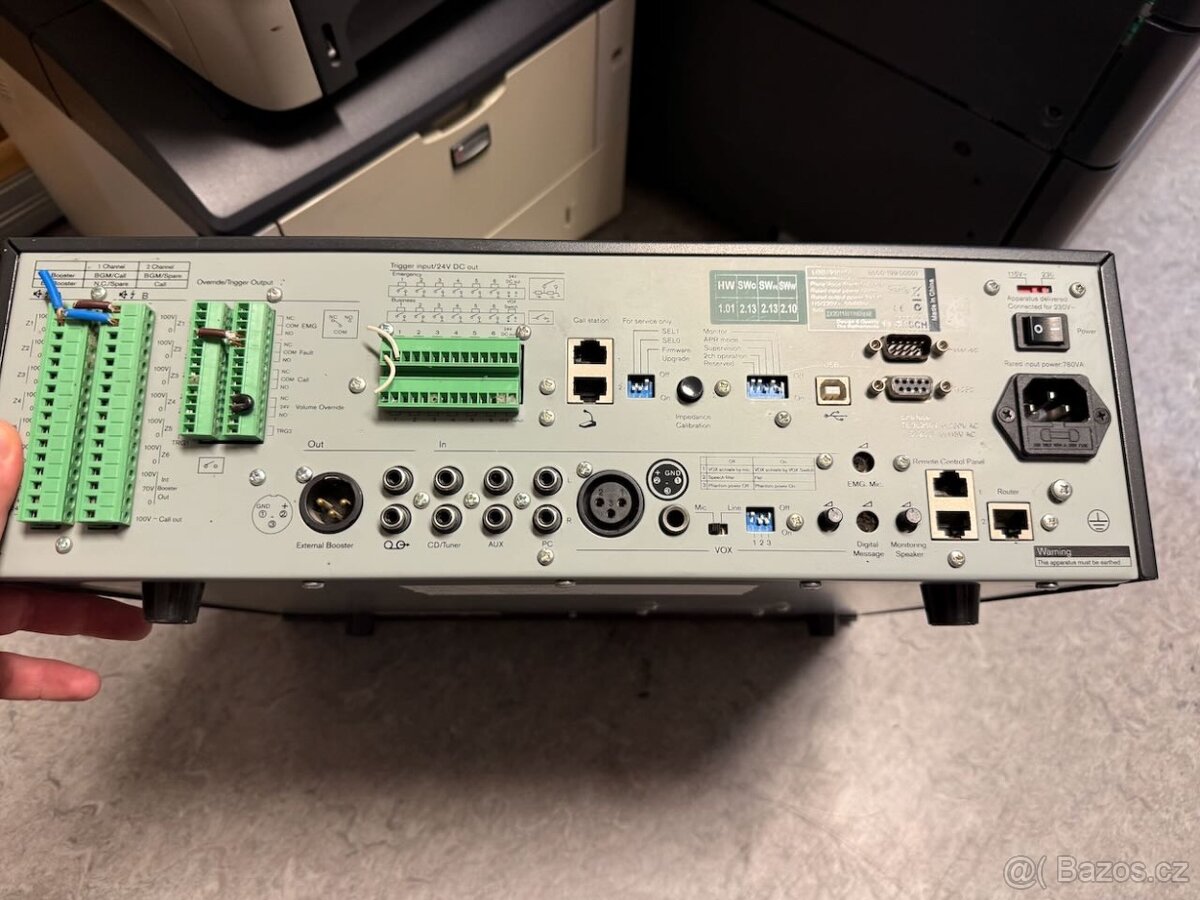 Bosh LBB1990/00 Plena VAS - řídicí jednotka - 2