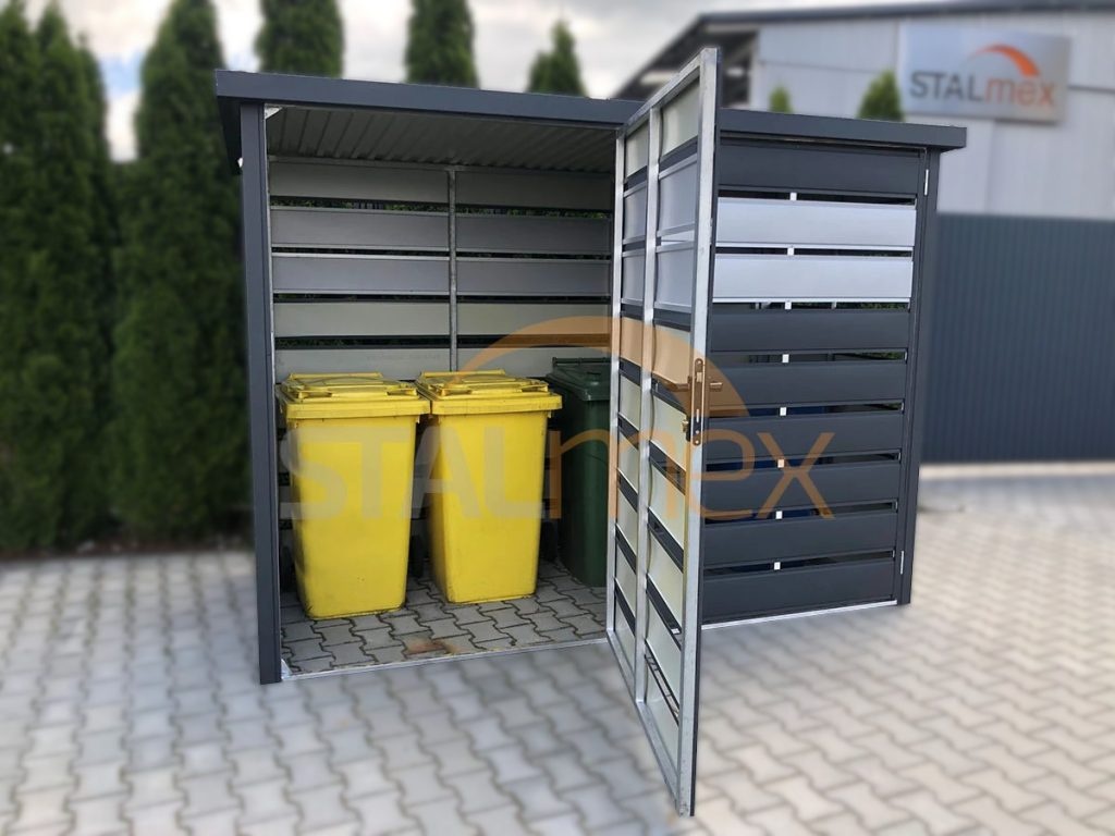 Modulární přístřešek na odpadky - 2