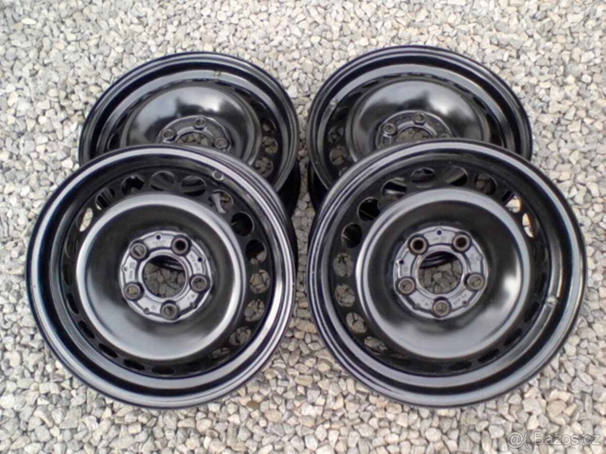 16 plechové disky Mercedes A-Klasse II,B-Klasse - 2
