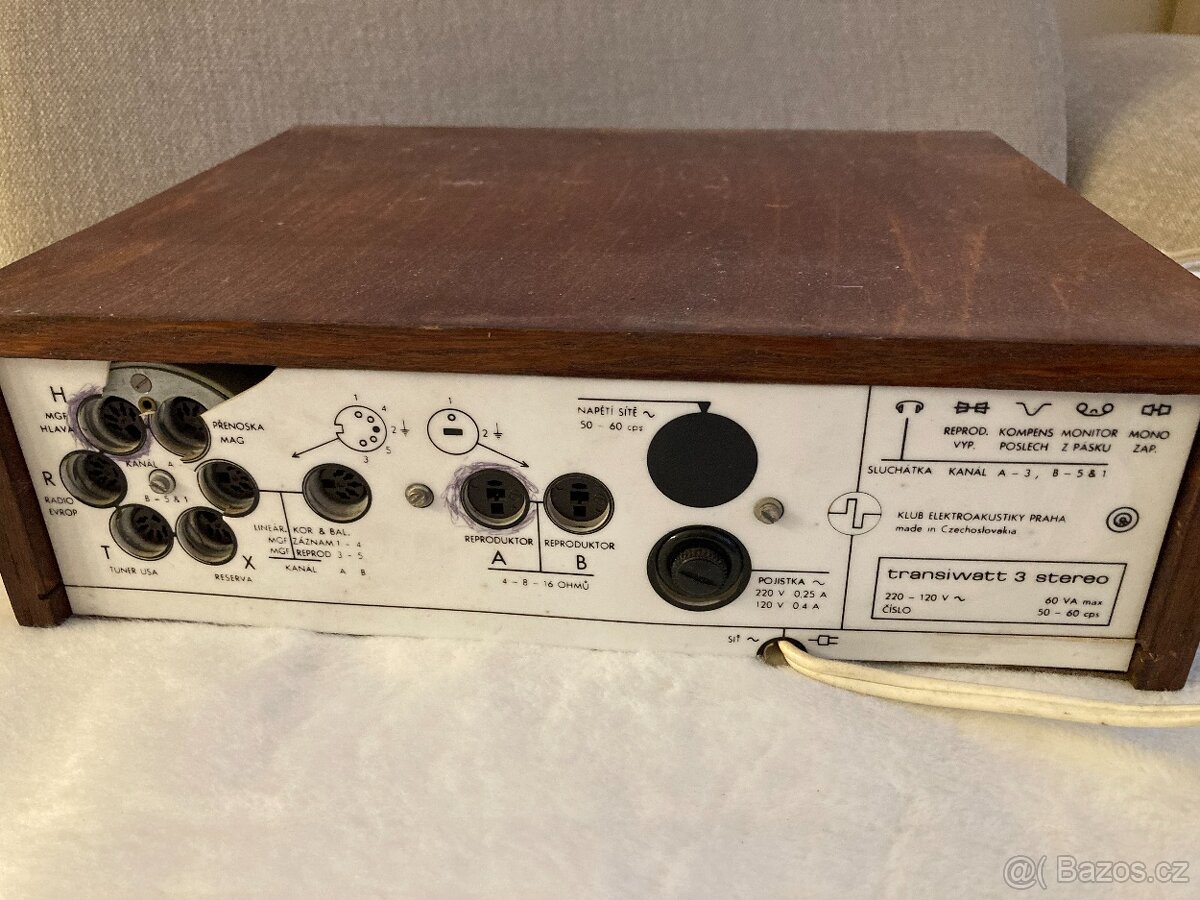 Retro zesilovač na součástky - 2