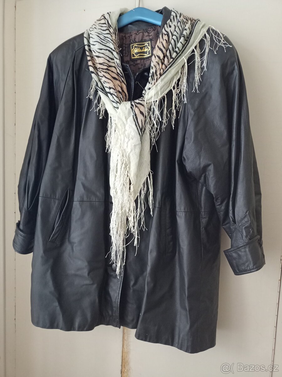 Dámský kožený kabát - 2