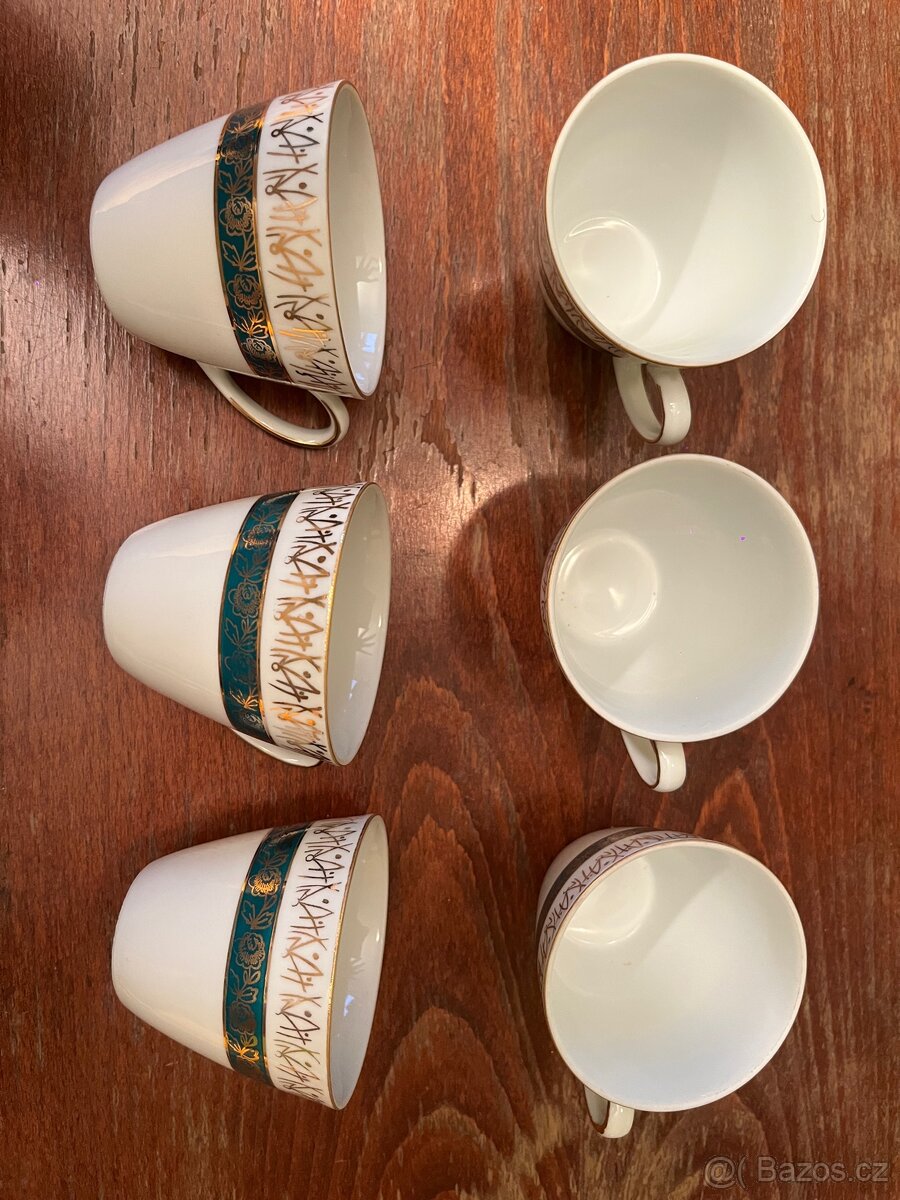 Retro porcelánové hrníčky - 2