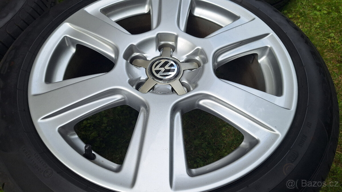 Original Audi Q5 disky R17 5x112 ET33 - 8R0601025S - 2