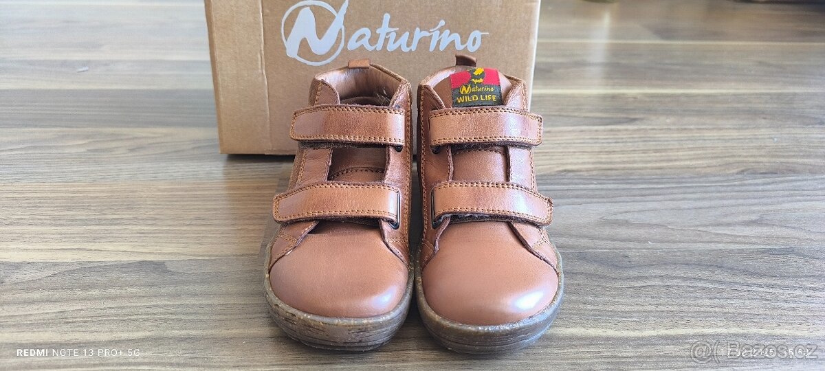 Kožené polobotky Naturino vel. 29 - 2