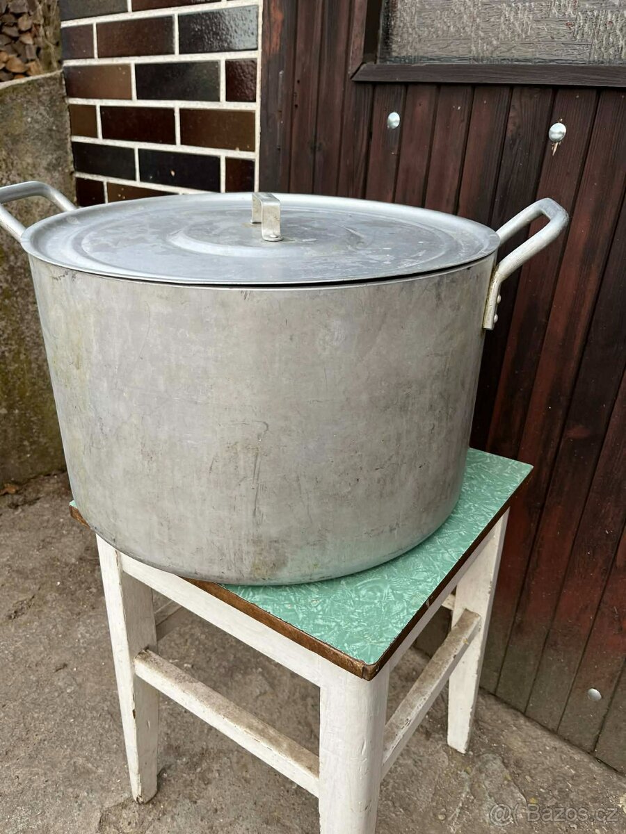 Hrnec na zabijačku, objem cca 40 l - 2