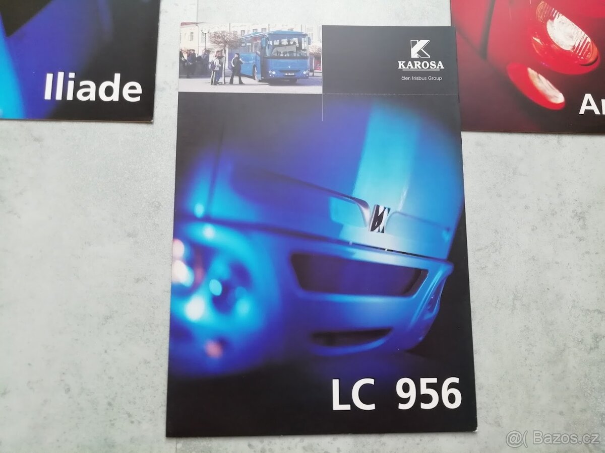 Karosa - katalogy, letáky - doprava v ceně - 2