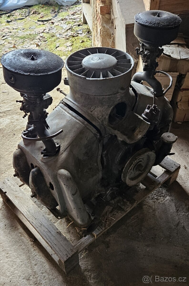 TATRA 600 Tatraplan motor - 2