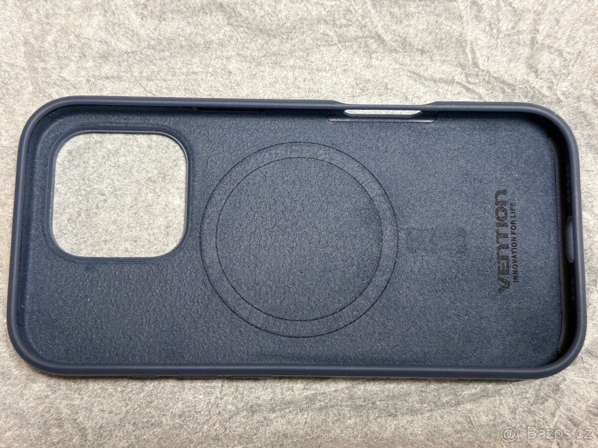 Nové MagSafe pouzdro iPhone 16 Pro Vention Midnight Blue - 2