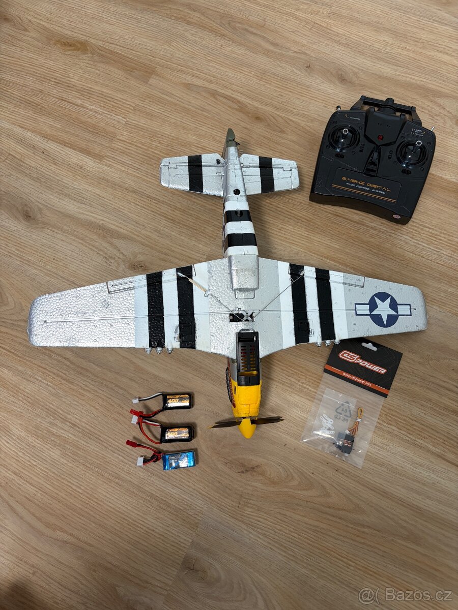 P51D Mustang 500mm brushless RTR - 2