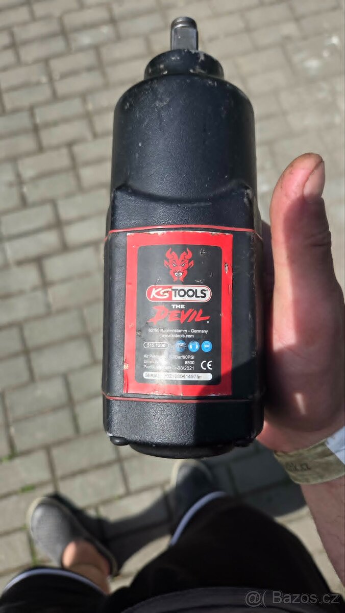 Pneumatický rázový utahovák KS Tools 515.1200 The Devil - 2