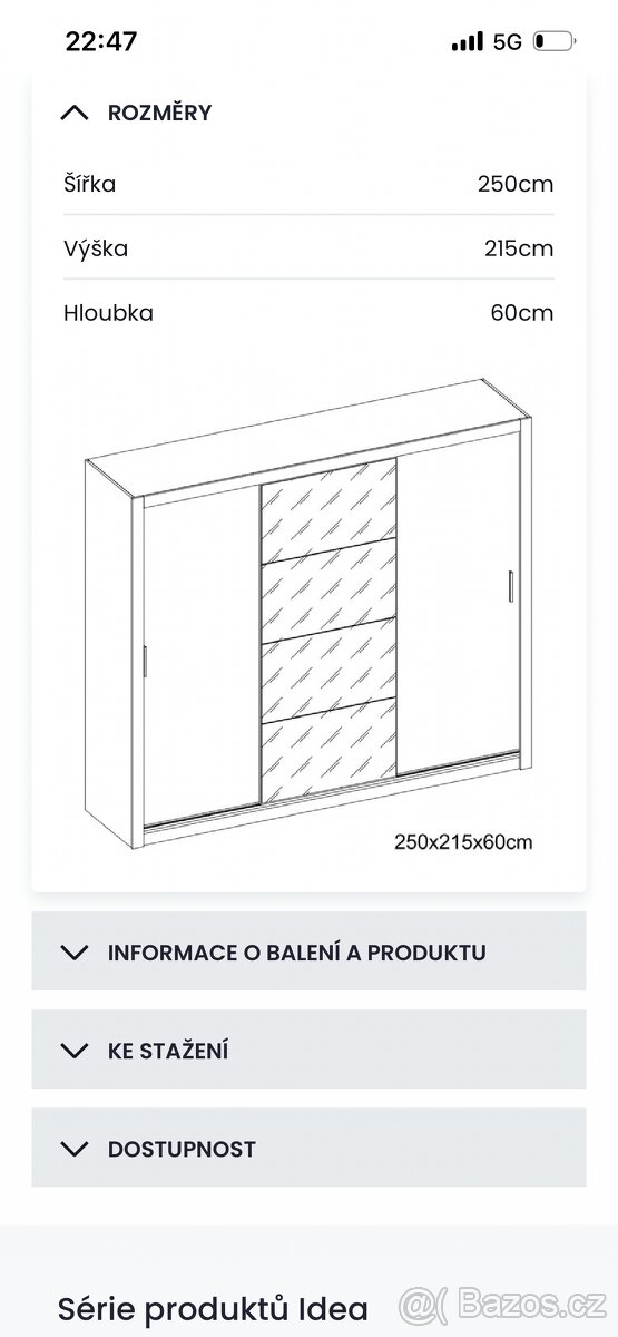 Šatní skříň - 2