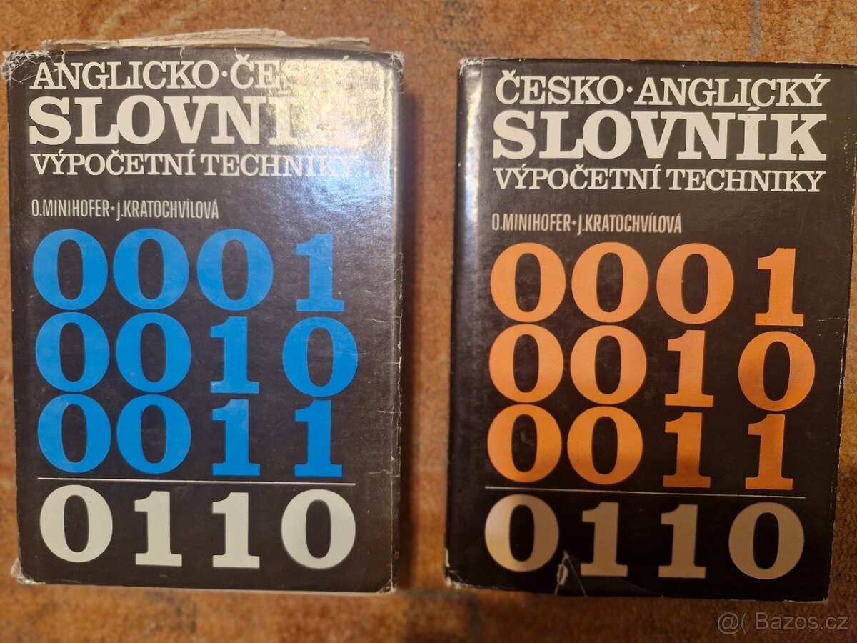 Slovníky. Angličtina, francouzština, španělština, němčina, - 2