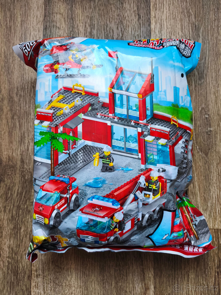 Hasičská stanice, nová, styl Lego - 2