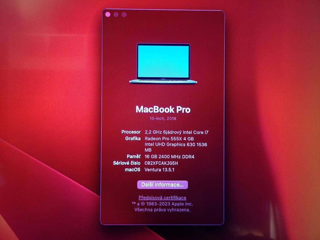 Základní deska Apple MacBook 820-01041 A1990 - 2