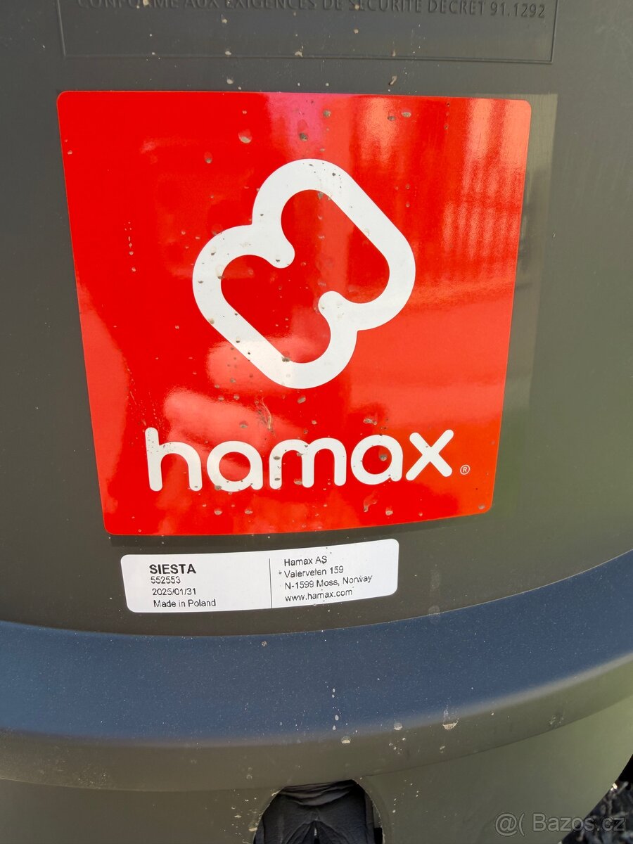 Cyklosedačka Hamax Siesta - 2
