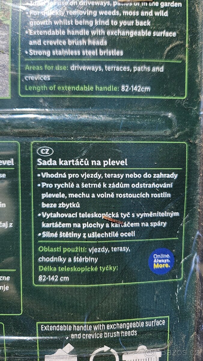 Sada kartáčů na plevel - 2